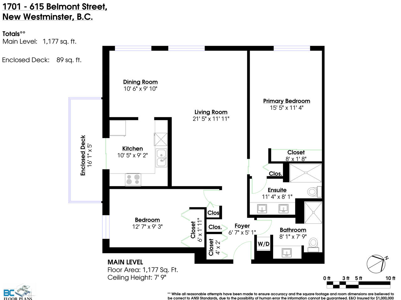 #1701 - 615 Belmont Street, New Westminster 3